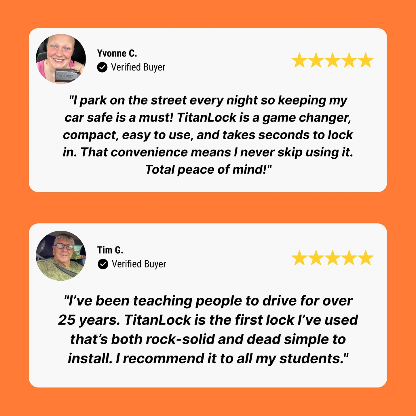 TitanLock™ Pro - Steering Wheel Lock
